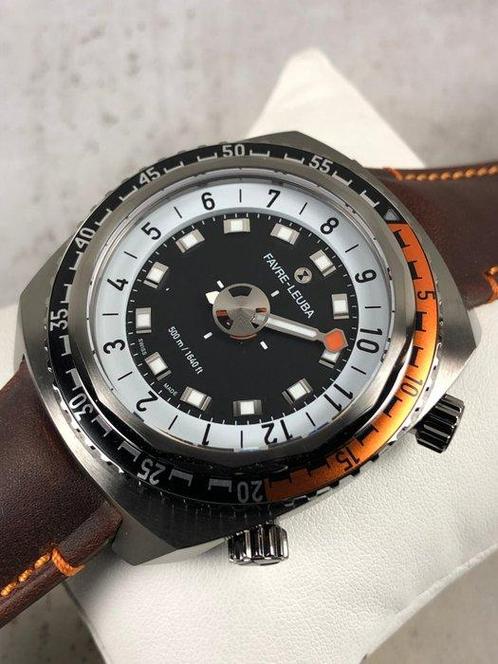 Favre-Leuba - Harpoon Raider Automatic 500M -, Handtassen en Accessoires, Horloges | Heren