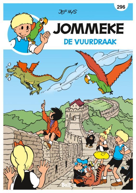 De vuurdraak / Jommeke / 296 9789462106741 Philippe Delzenne, Livres, BD, Envoi
