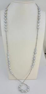 Zonder minimumprijs - Halsketting - 18 karaat Witgoud,, Nieuw