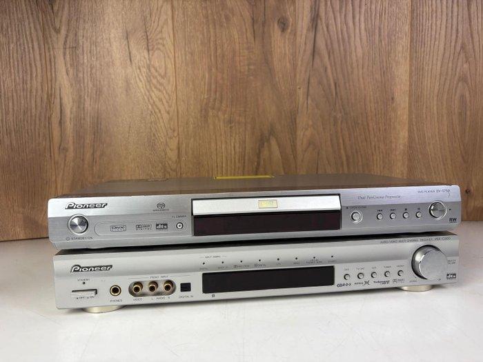 Pioneer - VSX-C300 Receiver + DV-575A SACD Player Stereoset, Audio, Tv en Foto, Radio's