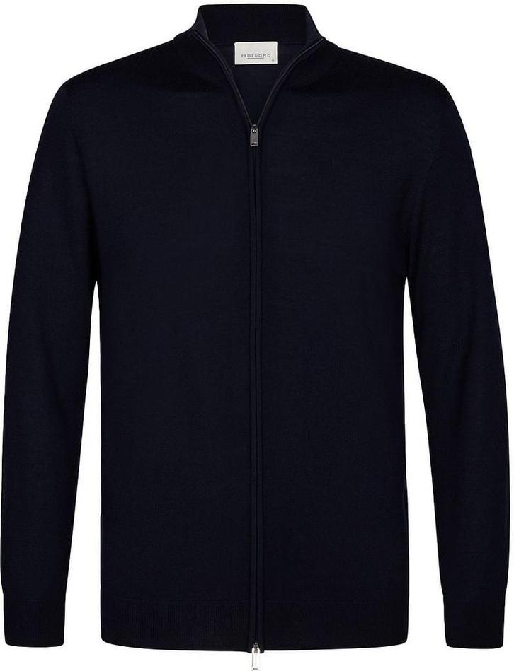 Profuomo Vest Merinowol Navy maat Maat 48/50 (M) Heren, Kleding | Heren, Truien en Vesten, Blauw, Nieuw, Maat 48/50 (M), Verzenden