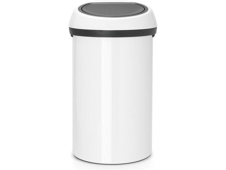 Brabantia Touch Bin - Prullenbak - 60 l - Soft-Touch, Huis en Inrichting, Woonaccessoires | Prullenbakken, Zo goed als nieuw, Verzenden