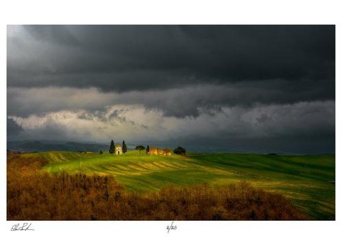 Elena Paraskeva - San Quirico Before The Storm (UNESCO) -XL, Antiek en Kunst, Kunst | Designobjecten