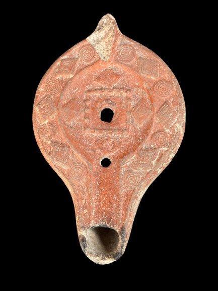 Laat-Romeins / Vroeg-Byzantijns Terracotta Grote Romeinse, Verzamelen, Mineralen en Fossielen