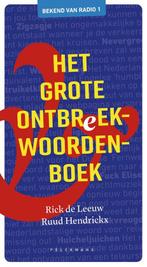 Het grote ontbreekwoordenboek 9789463378314 Rick De Leeuw, Boeken, Verzenden, Zo goed als nieuw, Rick De Leeuw