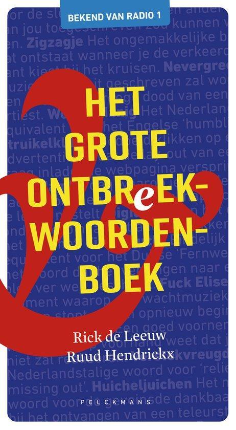 Het grote ontbreekwoordenboek 9789463378314 Rick De Leeuw, Boeken, Overige Boeken, Zo goed als nieuw, Verzenden