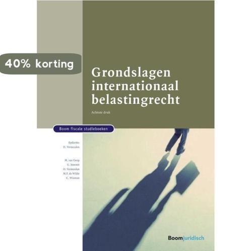 Grondslagen internationaal belastingrecht / Boom fiscale, Boeken, Wetenschap, Zo goed als nieuw, Verzenden