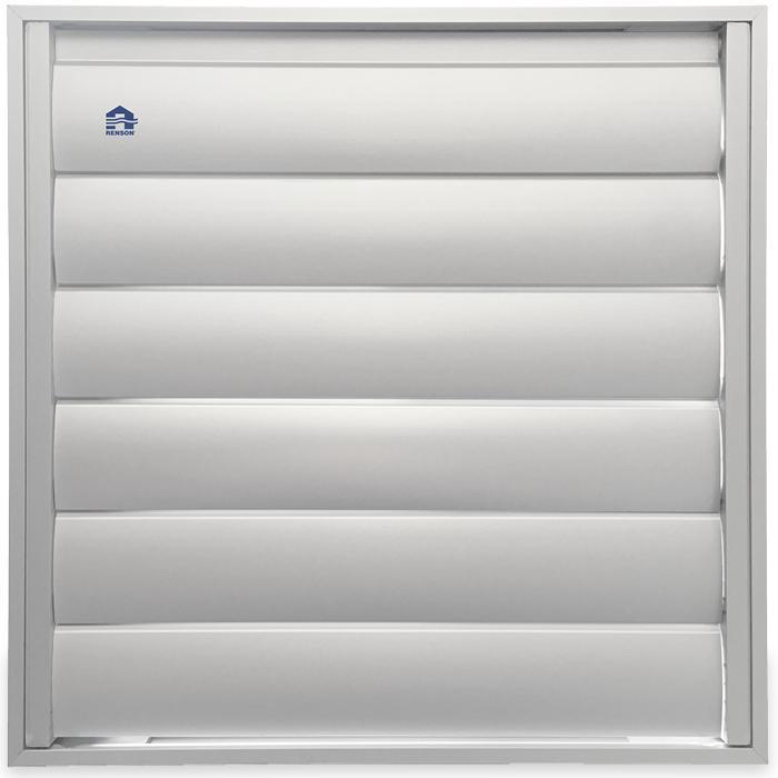 Overdrukrooster opbouw (BxH) 246 x 246mm, Doe-het-zelf en Bouw, Ventilatie en Afzuiging, Nieuw, Verzenden