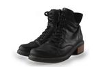 Remonte Veterboots in maat 40 Zwart | 5% extra korting, Kleding | Dames, Verzenden, Zwart, Overige typen, Remonte