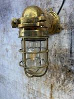 Cage light - Messing, Glas, Antiek en Kunst