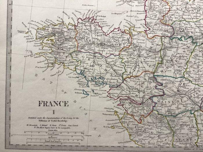 Frankrijk - Normandië en Bretagne; Society for the Diffusion, Boeken, Atlassen en Landkaarten