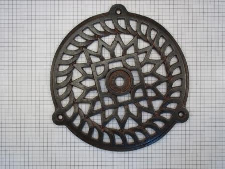 Rooster, ijzer geroest 180 mm, Doe-het-zelf en Bouw, Hang- en Sluitwerk, Klink of Kruk, Nieuw, Overige materialen