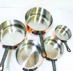 Les Metaux ouvres - Kookpottenset - Koper - Professionele