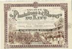 Belgisch-Congo. 500 Francs 1927 - Plantations & d Elevage