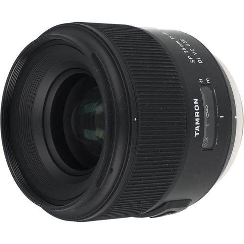 Tamron 35mm F/1.8 SP Di VC USD Nikon occasion, Audio, Tv en Foto, Foto | Lenzen en Objectieven, Zo goed als nieuw, Verzenden