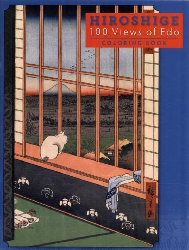 Hiroshige 100 Views of Edo Colouring Book 9780764958168, Boeken, Taal | Engels, Gelezen, Verzenden