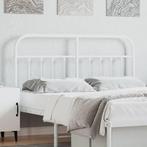 vidaXL Vervangend hoofdbord metaal wit 140 cm, Huis en Inrichting, Slaapkamer | Bedden, Verzenden, Nieuw