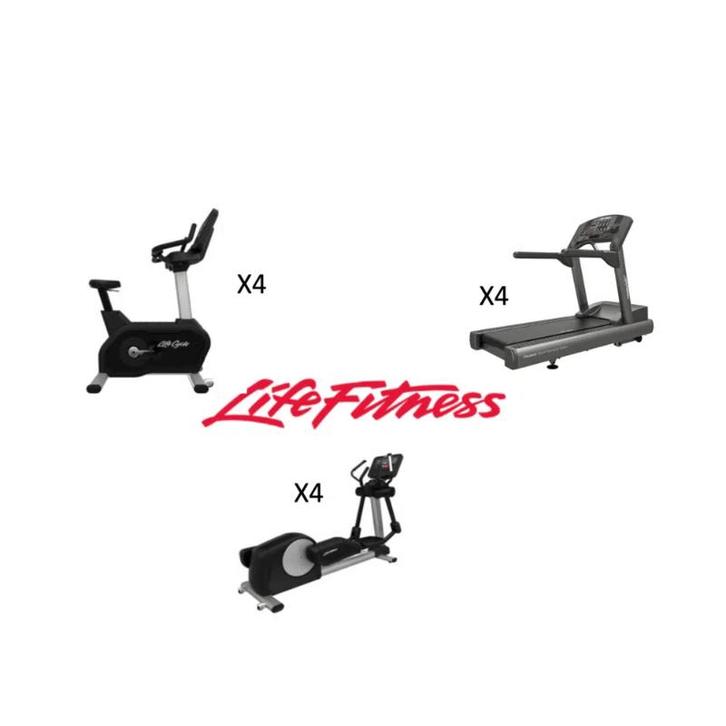 Life Fitness - 12-delig Cardio Set, Sports & Fitness, Appareils de fitness, Enlèvement ou Envoi