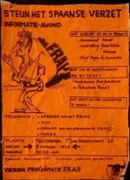 Steun het Spaanse verzet op poster (lijst optie, Posters), Verzamelen, Verzenden, Nieuw, Overige onderwerpen, Met lijst