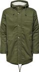 ONLY & SONS ONSALEX TEDDY PARKA JACKET EXP RE VD Heren Ja...