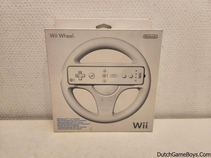 Nintendo Wii - Wii Wheel - Boxed, Games en Spelcomputers, Spelcomputers | Nintendo Wii, Gebruikt, Verzenden