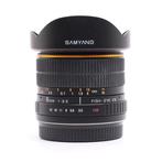 Samyang 8mm f3.5 Objectif hypergone (fisheye)