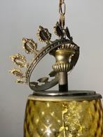 Lampe à suspendre - Bronze doré - lustre à lanterne