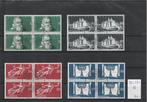 Zwitserland 1947/1961 - Diverse series in blokken van 4,