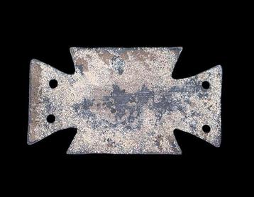 Byzantijns Brons Talisman, Tabula Ansata - 8.5 cm (Zonder