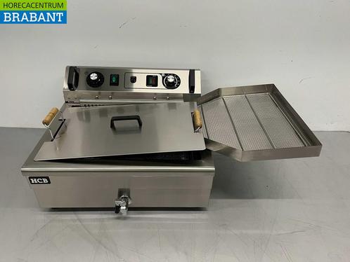 RVS Visfriteuse Oliebolfriteuse Friteuse Frituur 20 liter, Zakelijke goederen, Horeca | Keukenapparatuur, Ophalen of Verzenden