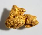Goud Goud nugget - Hoogte: 12 mm - Breedte: 8 mm- 1.98 g -, Verzamelen, Mineralen en Fossielen