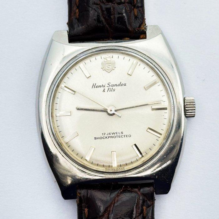 Henry Sandoz & Fils - Sans Prix de Réserve - 1833-Z-72 -, Handtassen en Accessoires, Horloges | Heren