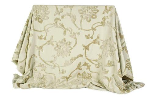 Tessuto Damascato Jacquard met fluweelachtige uitstraling -, Antiek en Kunst, Antiek | Tapijten, Tafelkleden en Textiel