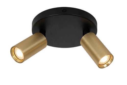 Lucide RITMO - Plafondspot - Ø 15 cm - 2xGU10, Huis en Inrichting, Lampen | Spots, Nieuw, Verzenden