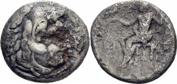 322-319 v Chr Makedonien Koenigreich Alexander Iii Drachm..., Verzenden