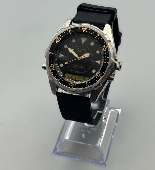 Casio - AMW-320D „Arnie“ Diver Watch Analog-Digital Alarm, Handtassen en Accessoires, Horloges | Heren