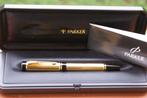 Rare stylo rollerball PARKER DUOFOLD plaqué or godron -, Collections, Stylos