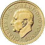 1/10 Ounce - Goud .999 - 2025 - Britannia Charles III fine, Postzegels en Munten, Edelmetalen en Baren