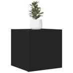 vidaXL Tv-wandmeubel 30,5x30x30 cm zwart, Verzenden, Nieuw