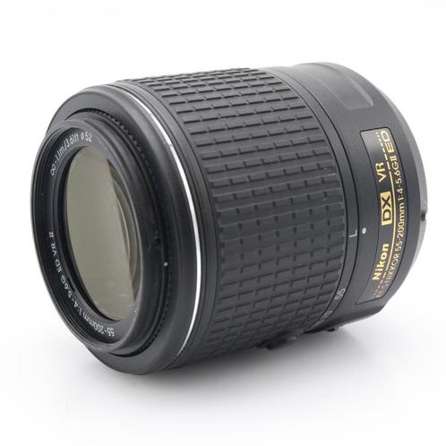Nikon AF-S 55-200mm F/4-5.6G DX ED VR II occasion, Audio, Tv en Foto, Foto | Lenzen en Objectieven, Zo goed als nieuw, Verzenden