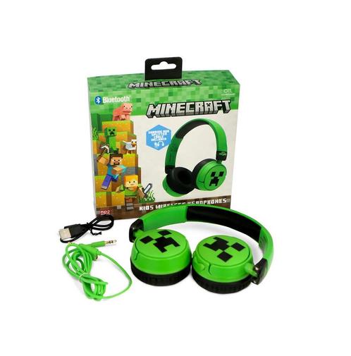 Minecraft Creeper Junior Draadloze Hoofdtelefoon, Verzamelen, Film en Tv, Ophalen of Verzenden