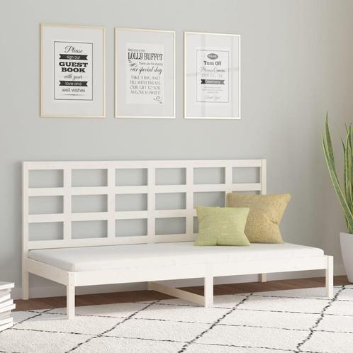 vidaXL Slaapbank zonder matras 90x200 cm massief grenenhout, Huis en Inrichting, Slaapkamer | Bedden, Nieuw, Verzenden