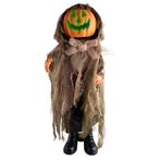 Animatronic Halloween Decoratie Pompoen Pop 90 Cm Licht, Nieuw
