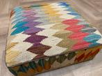 Kelim poef - handgeweven - ongebruikt - wol - kleurrijk, Huis en Inrichting, Nieuw