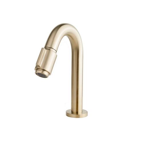 Luxe Toiletkraan BWS Mark 1/2 Geborsteld Messing Goud, Doe-het-zelf en Bouw, Sanitair, Kraan, Nieuw, Ophalen of Verzenden