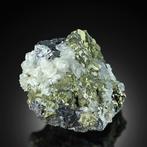 1287 g Uitstekende PYRITE met TETRAHEDRITE & CALCITE uit