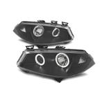 PHARES POUR RENAULT MEGANE 02-05 ANGEL EYES FOND NOIR, Autos : Pièces & Accessoires, Verzenden
