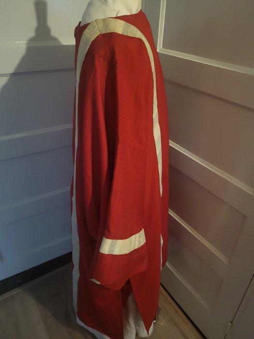 Dalmatiek rood (2) - Katoen - 1950-1960, Antiek en Kunst, Antiek | Boeken en Manuscripten