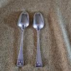 Lepel (2) - .925 zilver - Zilveren dinerlepels, Antiek en Kunst
