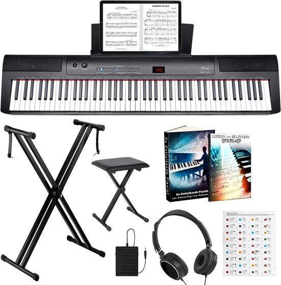 2dekans | Finesse Digitale Piano - 88 Gewogen Toetsen -, Musique & Instruments, Pianos, Enlèvement ou Envoi